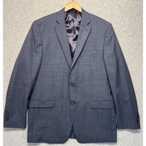Lauren Ralph Lauren Mens Suit Blazer Gray Lined Long Sleeve Classic Business 44